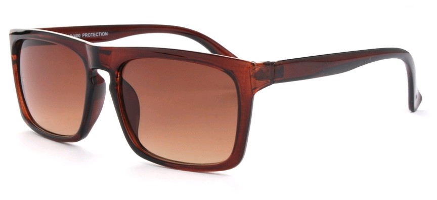 Sluneční brýle Eclipse Plastic Clear brown frame with Gradient brown lens Sluneční brýle Eclipse Plastic Clear brown frame with Gradient brown lens