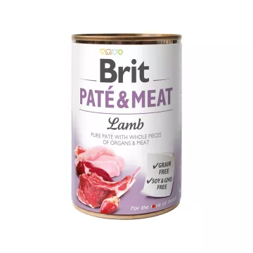 Brit Care Brit Dog konz Paté & Meat Lamb 400g