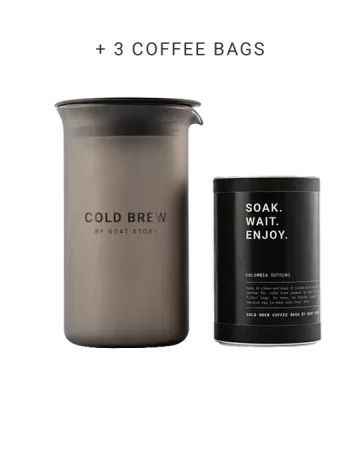 GOAT STORY Cold Brew Coffee Kit Odruda: Colombia (3 x…