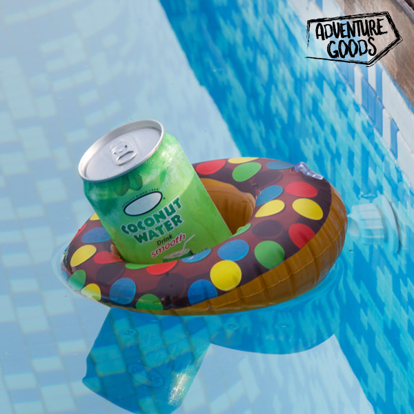 Plávajúci Držiak Nápojov Donut Adventure Goods Plávajúci Držiak Nápojov Donut Adventure Goods