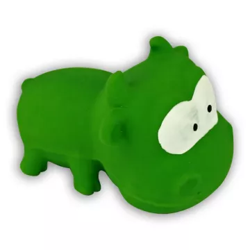 Akinu hračka pro psa latex kravička zelená 8cm