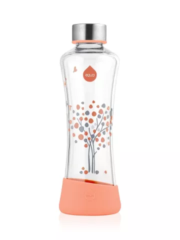 EQUA Peach Tree 550 ml skleněná ekologická lahev na…