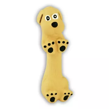 Akinu hračka pro psa latex činka pes hnědý 14cm