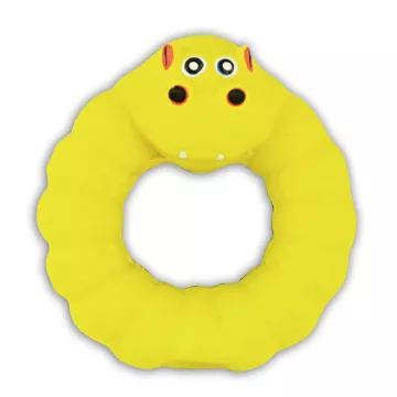 Akinu hračka pro psa latex kousátko žluté 9cm