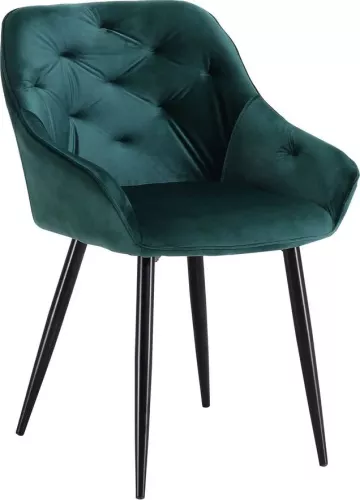 Halmar Jídelní židle K487, tmavě zelená