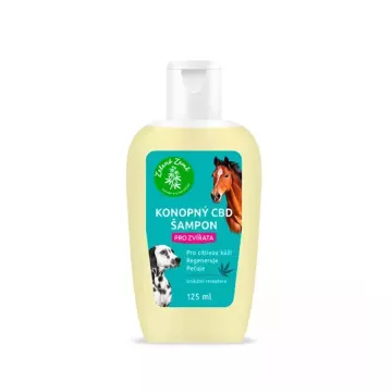 Zelená Země CBD šampon pro zvířata 125ml