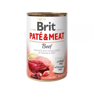 Brit Care Brit Dog konz Paté & Meat Beef 400g