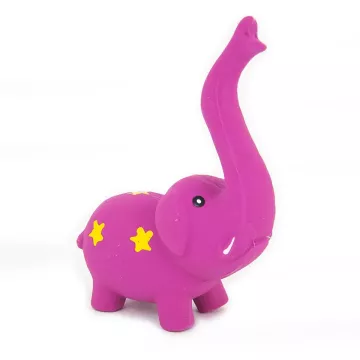 Akinu hračka pro psa latex slon růžový 15cm