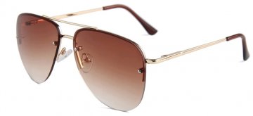 Sluneční brýle Eclipse Gold Copper frame with Gradient Brown lens Sluneční brýle Eclipse Gold Copper frame with Gradient Brown lens
