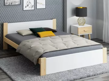 Dřevěná postel LOLA 120 x 200 cm