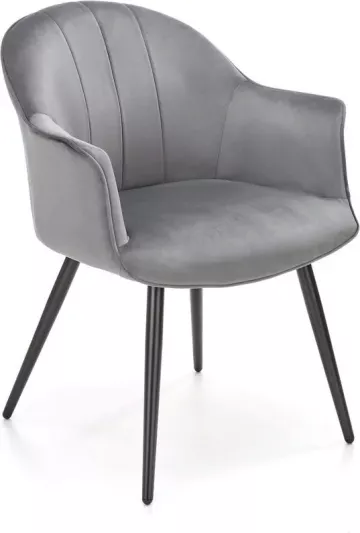 Halmar Jídelní židle K468, šedá