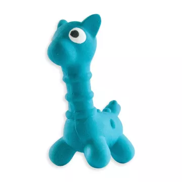 Akinu hračka pro psa latex žirafa modrá 16cm