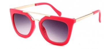 Sluneční brýle Eclipse Kids Red Plastic frame with Gradient smoke lens Sluneční brýle Eclipse Kids Red Plastic frame with Gradient smoke lens