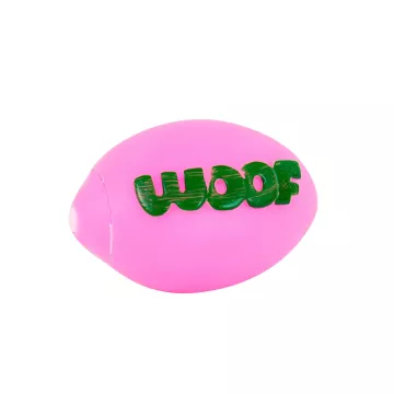 Akinu vinylová hračka pro psy míč WOOF 9 cm