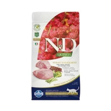 N&D GF Quinoa CAT Weight Mngmnt Lamb & Broccoli…