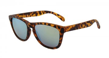 Sluneční brýle Eclipse Plastic Matte Tortoise frame with Gold mirror lens Sluneční brýle Eclipse Plastic Matte Tortoise frame with Gold mirror lens