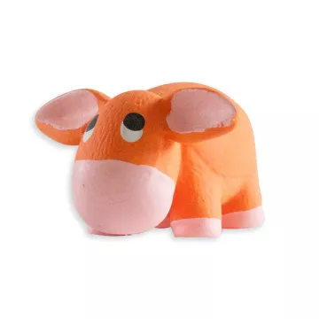 Akinu hračka pro psa latex oslík oranžový 6cm