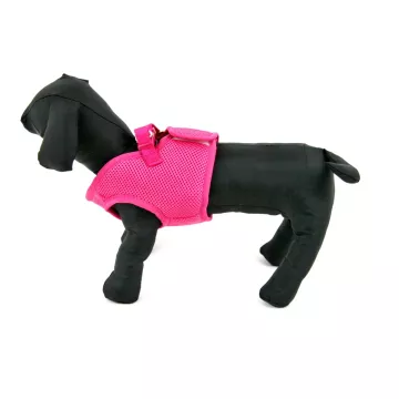 Akinu postroj pro malé psy DELUXE růžový 33cm