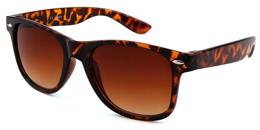 Eclipse Sunglasses Plastic Tortoise frame with Gradient brown lens Eclipse Sunglasses Plastic Tortoise frame with Gradient brown lens