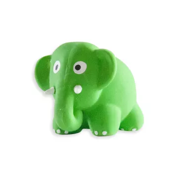 Akinu hračka pro psa latex slon zelený 7cm