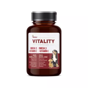 Akinu VITALITY Omega 3 + Vitamín E doplněk stravy pro…